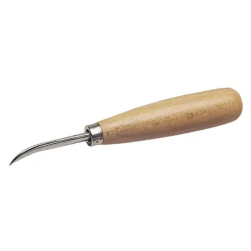 1-Inch Curved Burnisher for Metalworking
