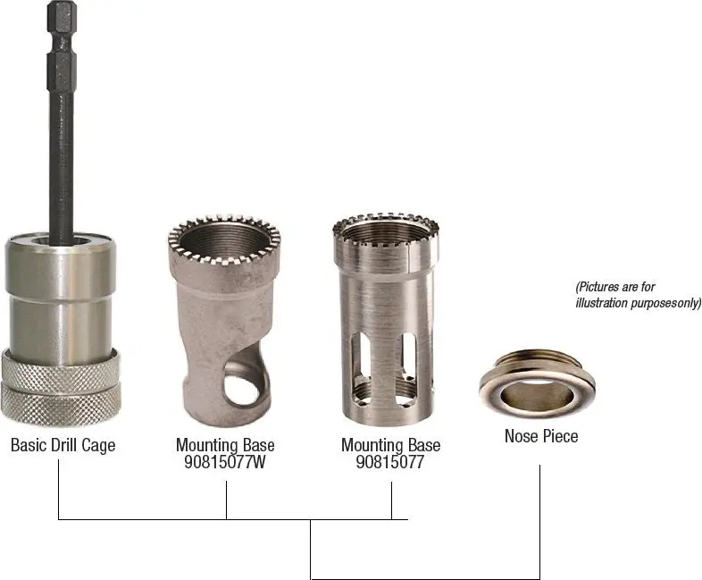 10015550W RB(I) 258 Microstop Cage – Weather-Resistant Aluminum Stop Housing