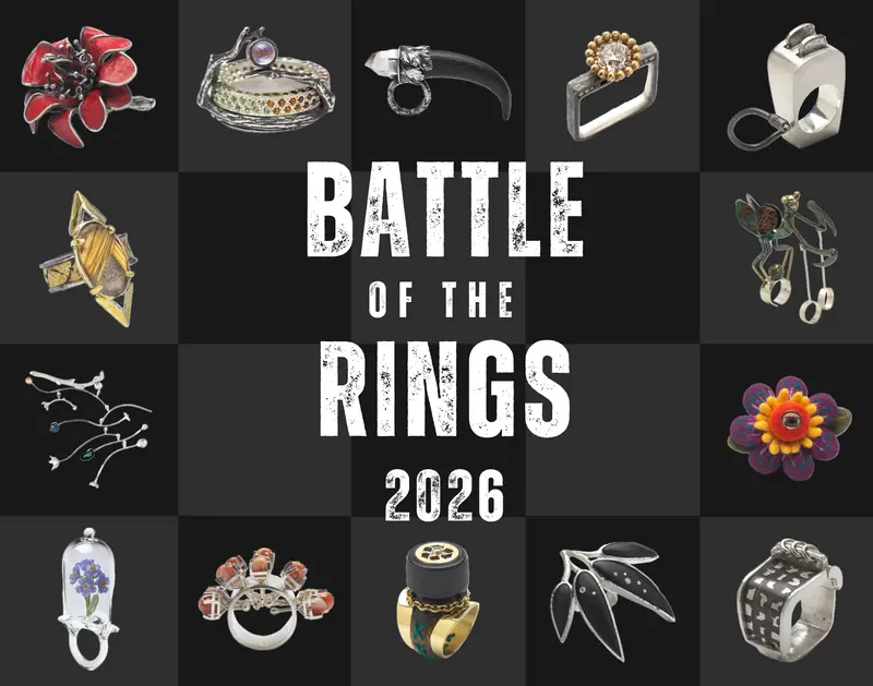 2026 Battle of the Rings Exhibition Catalog — Preorder Now | Modern Jewelry Competition