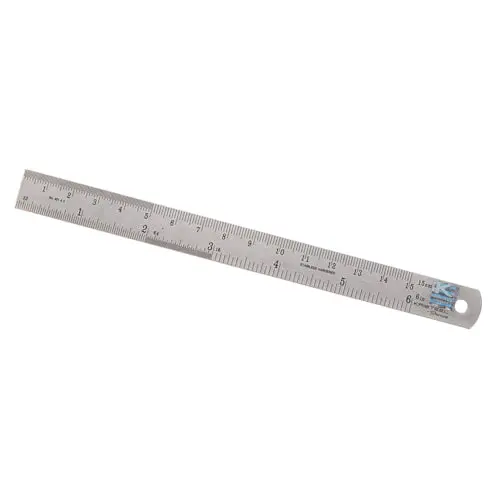 6-Inch Stainless Steel Ruler – Precision Measuring Tool