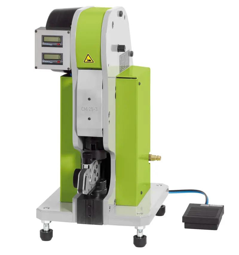 636 025-3 RT – CM25-3 Crimping System Featuring 4/8-Indent Compliance (AS22520)