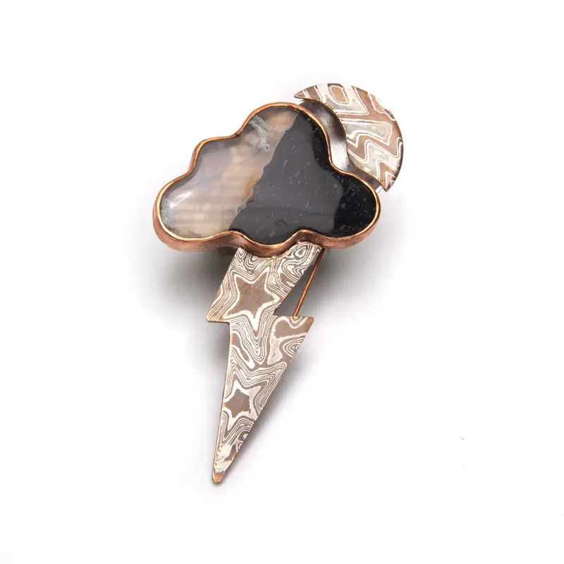 Amy Hsieh Shining Tempest Statement Earrings