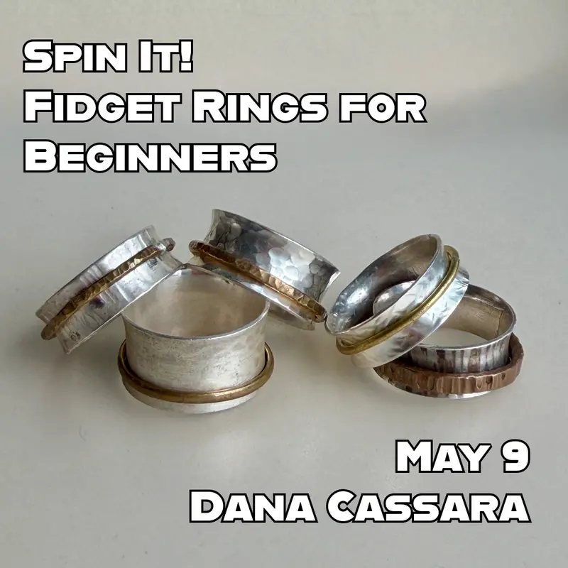 Beginner Jewelry Making: Spin It! Fidget Ring Workshop
