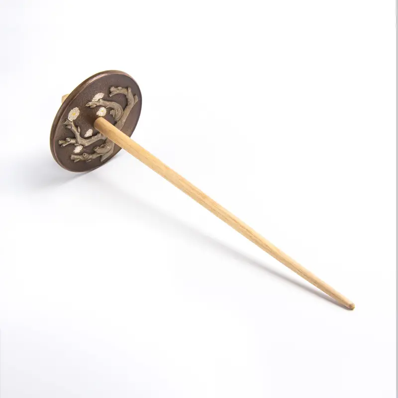 Bill Dawson Shibuichi Pear-Shaped Spindle Vessel
