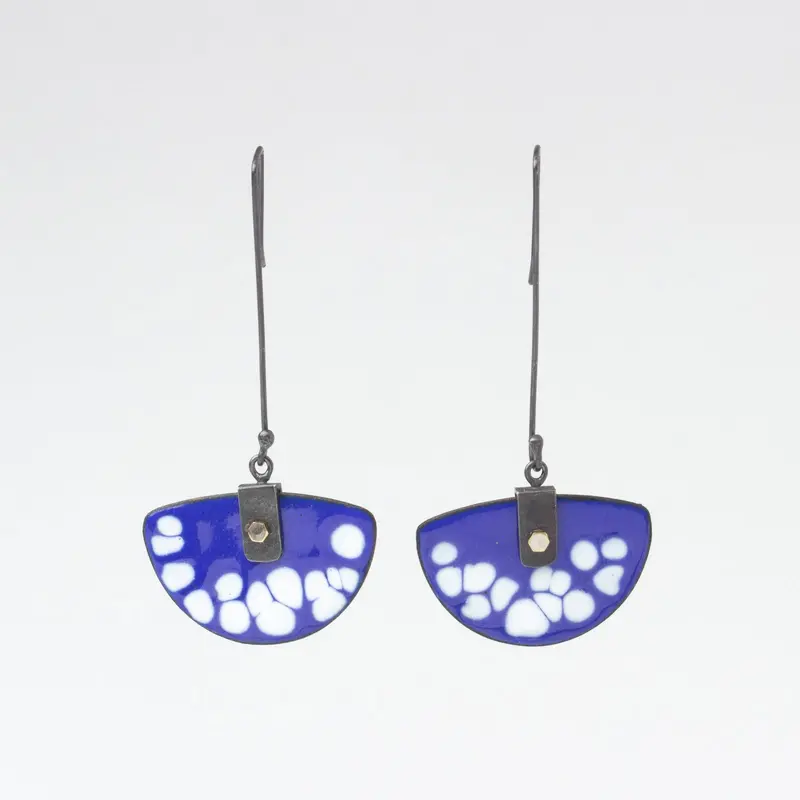 Carnations Earrings I – Botanical-Inspired Dangle Earrings
