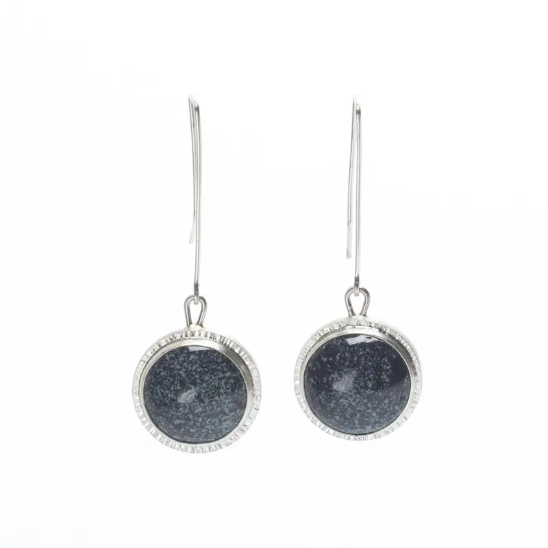 Contemporary Box-Shape Drop Earrings – Edition III