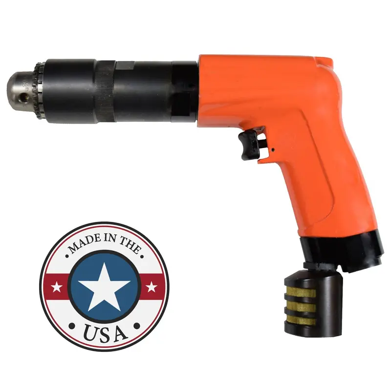 CXT-750 1.5 HP Pneumatic Pistol Grip Drill – 750 RPM High-Torque
