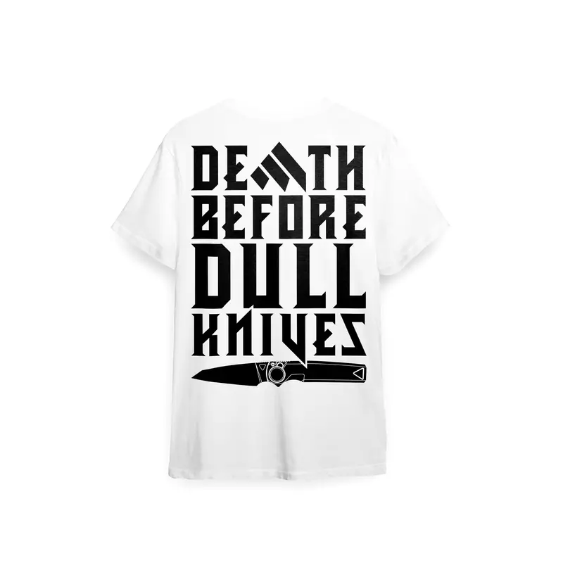 Death Before Dull Knives Graphic T-Shirt