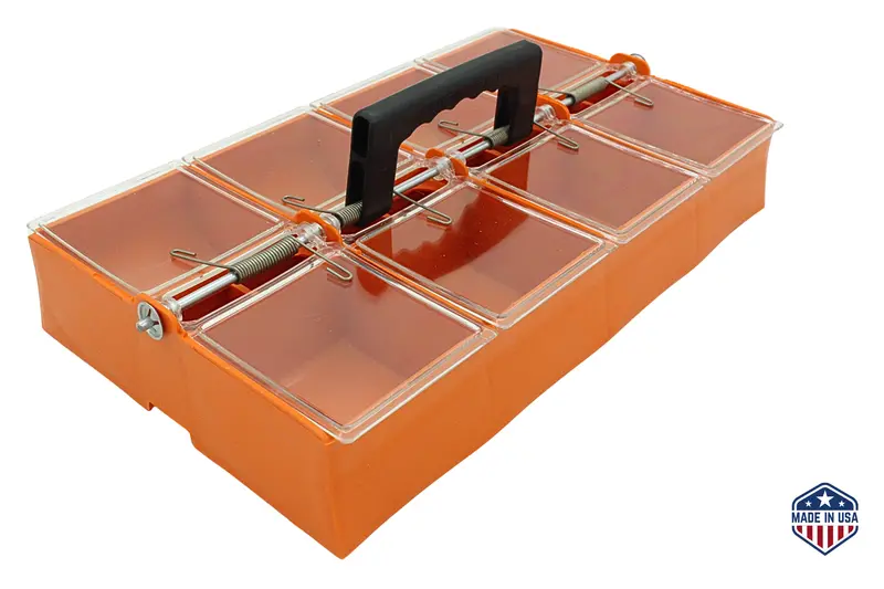 DL-8X Thermoplastic 8-Section Divider Tray