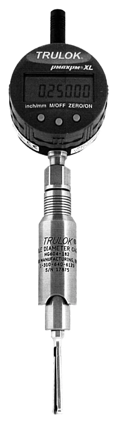 HG604 Custom Hole Diameter Gauge with Adjustable Base