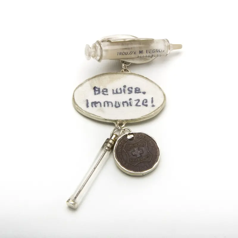 Immunize Against Snake Oil Statement Pendant