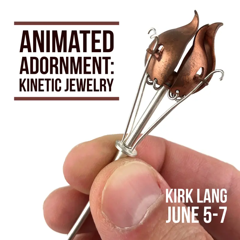 Kinetic Jewelry Design Class: Animated Adornment
