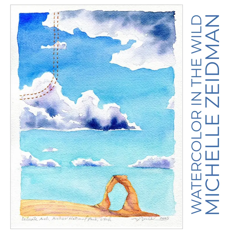 Michelle Zeidman Solo Exhibition: Wilderness Watercolors