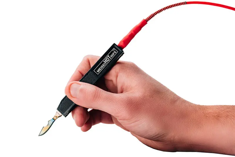 Model 3A — Meisei HOTNIFE® ESD-Safe Hot Knife — Handheld, Designed for M-20 Power Supply