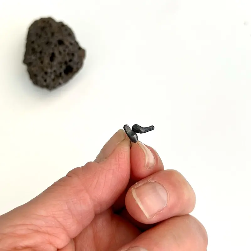 Organic Freeform Geometric Stud Earrings
