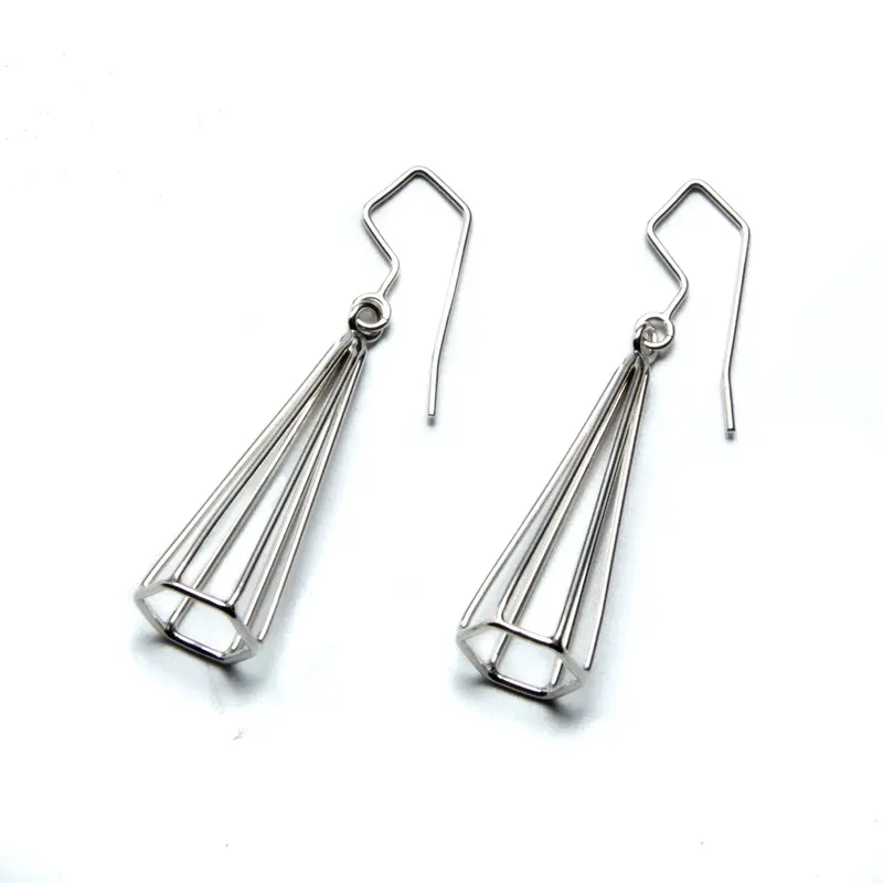 Radiant Spire-Shaped Statement Earrings