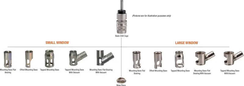RB206 & RB(I) 206 Microstop Cage with White Finish – Model 10005305W