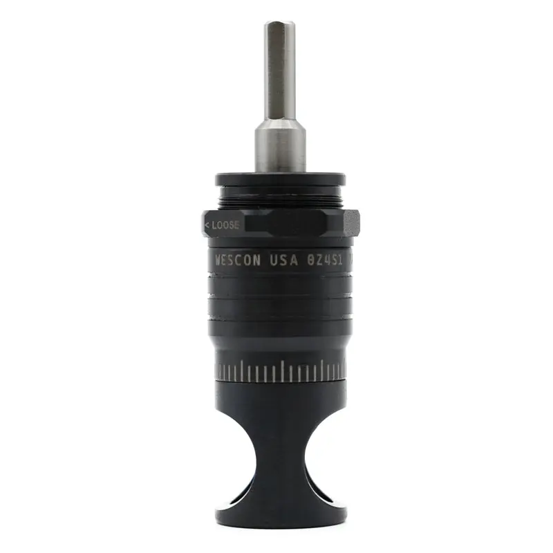 WES596-S-TF — Wescon 596 Microstop: 3/4″ Cutter, Straight Skirt, Thermoplastic Foot