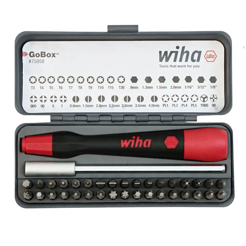 Wiha 36-Piece GoBox Micro Precision Bit Kit