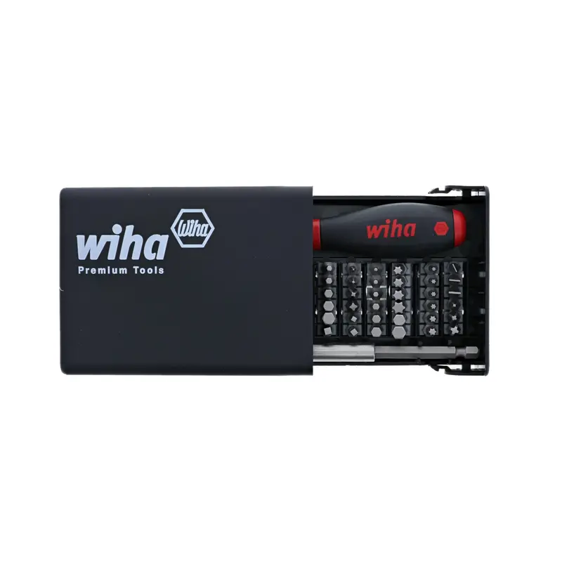 Wiha 38-Piece Bit Collector Set with Magnetic Holder
