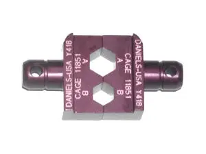 Y418 Replacement Die Set Equivalent to Trompeter CD5-2 for Insulated Terminals