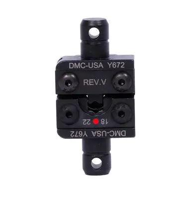 Y672 Versatile 18–22 AWG Terminal Crimp Die Set