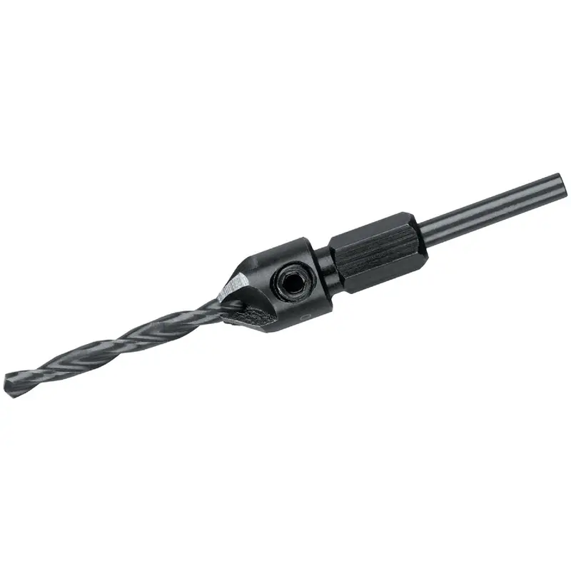 Dewalt Black Oxide Wood Countersink Bit – #10 X 3/16 Inch, Round Shank 1