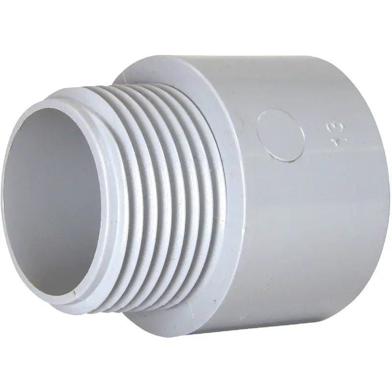 Ipex Kraloy 3/4-Inch Pvc Hub-To-Male Pipe Thread Terminal Adapter 1