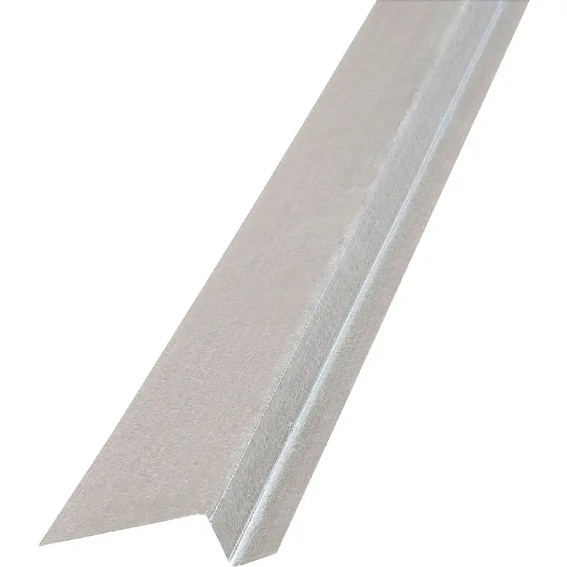 Norwesco Galvanized Ply Edge Z-Flashing – 3/8-Inch X 5/8-Inch X 2-Inch X 10-Foot Mill Finish 1
